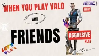 When you play Chamber good with your friends. #valorant#valorantindia #livestream #vcthighlights