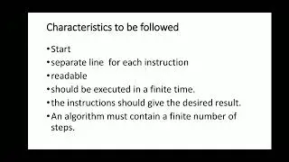 Algorithm