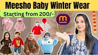 HUGE* Meesho Winter Wear Haul for Baby | Meesho Kids Winter Wear Haul | Meesho Woollen Haul for Baby