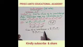 vector algebra###exercise 6.2////problem :2///+2 maths///12 th std Mathematics ////