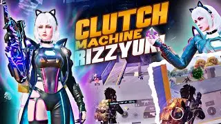 Clutch machine Rizzyuki is back with quickest clutches ever | fastest player? | BGMI