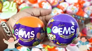 Cadbury Gems Surprise Balls opening