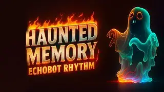 Haunted Memory 👻 | EchoBot Rhythm | Dark Phonk Music | Ghost Trap | Neon Horror Vibes
