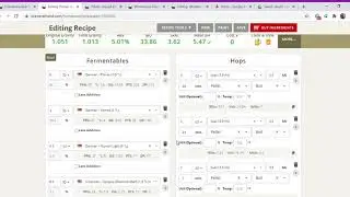 Brewer's Friend Scaling Recipes