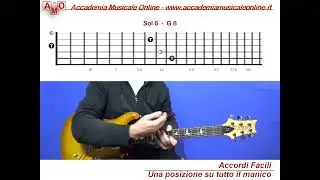 Accordi facili. Una diteggiatura semplice per più accordi