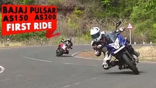 Bajaj Pulsar AS 150 and Pulsar AS 200 : First Impressions : PowerDrift