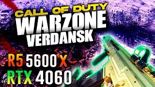 Call of Duty Warzone Verdanks RTX 4060 y Ryzen 5 5600X Test FPS