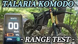 TALARIA KOMODO / RANGE TEST @BATTLE.TV..offroad 