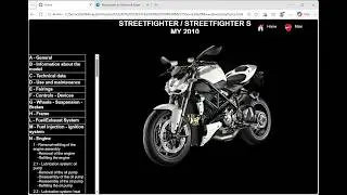 Ducati Streetfighter 1098 - Service Manual - Taller - Reparation - Reparaturanleitung - Officina