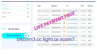 New Tripler Bitcoin Double Site |Bitcoin3.cc | Live payment Proof || Double Your Bitcoin in 48 Hours