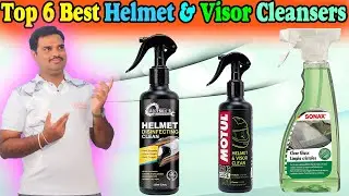 ✅ Top 6 Best Helmet Visor Cleanser In India 2024 With Price |Visor Cleaner Review & Comparison