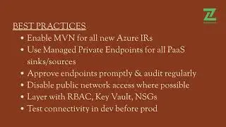 ADF Private Endpoints & Networking