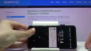 Установка SIM-карты и SD-карты памяти в Vodafone Smart Platinum 7