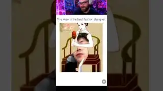 THIS MAN IS THE BEST FASHION DESIGNER #blindreact #funny #tiktokreaction