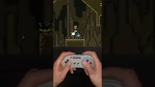 This Kaizo Mario level is UNFORGIVING #shorts #kaizo #mario