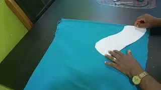 9 October 2025how to cut and sew a petal sleeve without joining at the under arm. 
