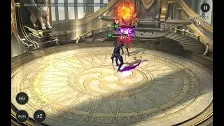 Hellfreak (46 power) vs Astralith (74 power) MANUAL fight