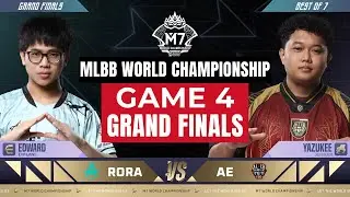 🔴 MLBB M7 | RORA vs AE Game 4 | Aurora Gaming PH vs Alter Ego | M7 Grand Finals | Mobile Legends