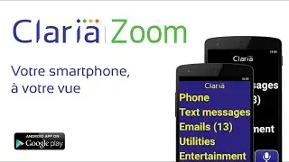 Claria Zoom - L'application Android pour la basse vision