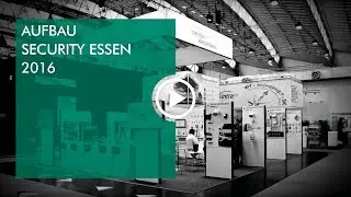 Getting ready at Security Essen 2016