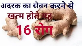 Adrak Khane ke Fayde | अदरक के 16 चमत्कारी फायदे | Health Benefits Of Ginger