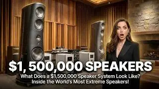 What Does a $1,500,000 Speaker System Look Like? Inside the World&rsquo;s Most Extreme Speakers! Hi-Fi 🔥💯🎶