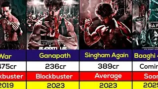 Tiger Shroff All Hits and Flops Movies List | Baaghi 4 | Film Information
