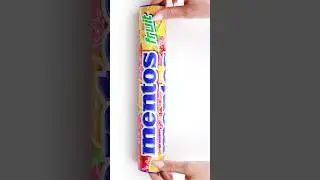 MENTOS FRUIT💥 #shorts #shortsvideo #mentos #caramel #candies #yummy #snacks