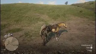 Rdr2 hidden mechanic - Stealing a NPC's hunt from a camp
