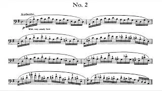 David Popper - Op.73, &Eacute;tude No.2 Hohe Schule des Violoncello-Spiels