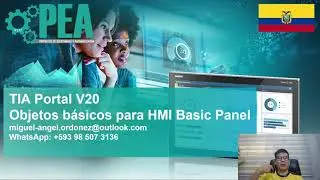 TIA Portal V20: Objetos b&aacute;sicos HMI Basic Panel