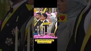 The royal Family of brunei elegant Queen😍 #mateen #royal #royalfamily #brunei