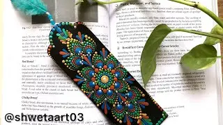DIY dot mandala bookmark |shwetaart03| |DIY|