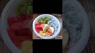 Exotic Fruit Salad| 🥗#shorts #viral #trending #youtubeshorts