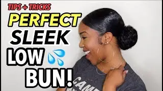 TIPS + TRICKS TO GET THE PERFECT SLEEK LOW BUN!!! | SLEEEEEEK, SIS!