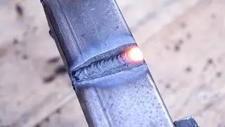 An excellent method for welding 1.5mm metal for beginners and not only!