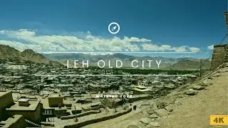 4k walking tour of Leh City to Leh Palace | Ladakh Tourism | India Walking Tour