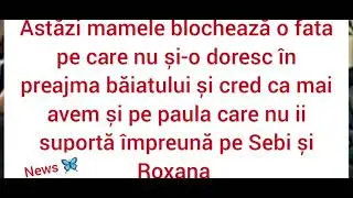 ❌️🆘️ astăzi mamele blochează  fetele