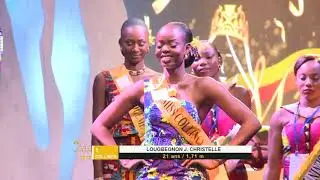 Christelle LOUGBEGNON couronnée Miss Bénin
