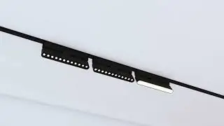 5mm Ultra Slim Magnetic Track Light - Commercial with Linear Rail & Low Watt LED Magnet Tracklight
