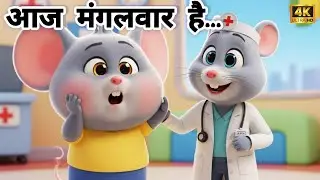 Mouse Has a Fever! Kids Rhymes! Nursery Rhymes! 4k Animation! Mini Spark Toon Official &hearts;️