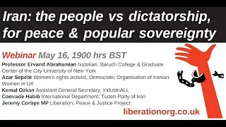 Iran: The People Vs Dictatorship, For Peace and Popular Sovereignty Webinar