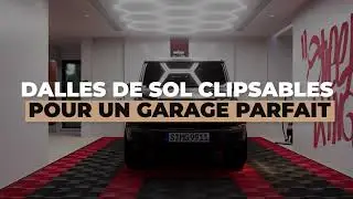 Dalles Clipsables pour Sol Garage, Terrasse ou Salle de Sport, Dalles PVC Ultra R&eacute;sistantes