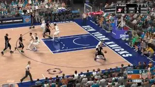 WIGGINS TWO HAND 360 DUNK | TIMBERWOLVES VS KNICKS