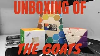 QiYi Void Cube and Dayan FTO unboxing/review - True GOATS 🐐 of cubing