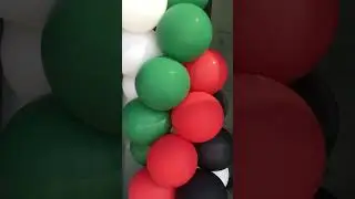 Uae 🇦🇪 National day balloon Arch dubai #dubai