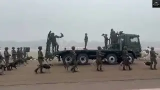 a carefully curated animal contingent of the Remount & Veterinary Corps (RVC) of the Indian Army.