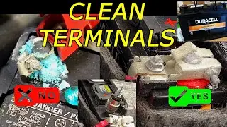 How I clean my automotive batteries | My battery terminal cleaning guide