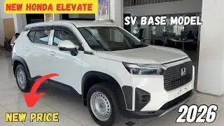 New Honda Elevate Base variant 🔥2026 | Honda Elevate SV Model 2026 ❤️ Price and features 