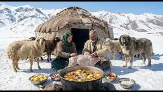 Surviving Afghanistan&rsquo;s Coldest Village at &minus;63&deg;C | Shepherd Mother Cooks Lamb Curry